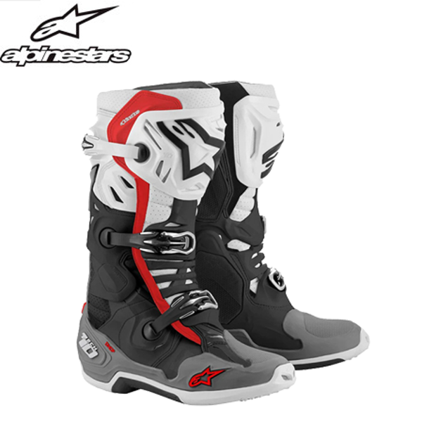 TECH-10 SUPERVENTED BLACK / GRAY / RED/ 